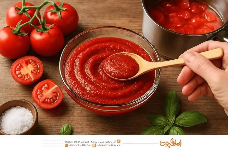 بهترین روش تهیه رب گوجه