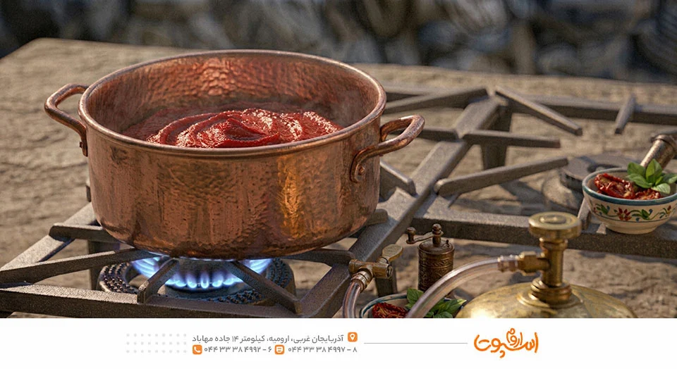 روش‌های طلایی کردن رب گوجه‌فرنگی