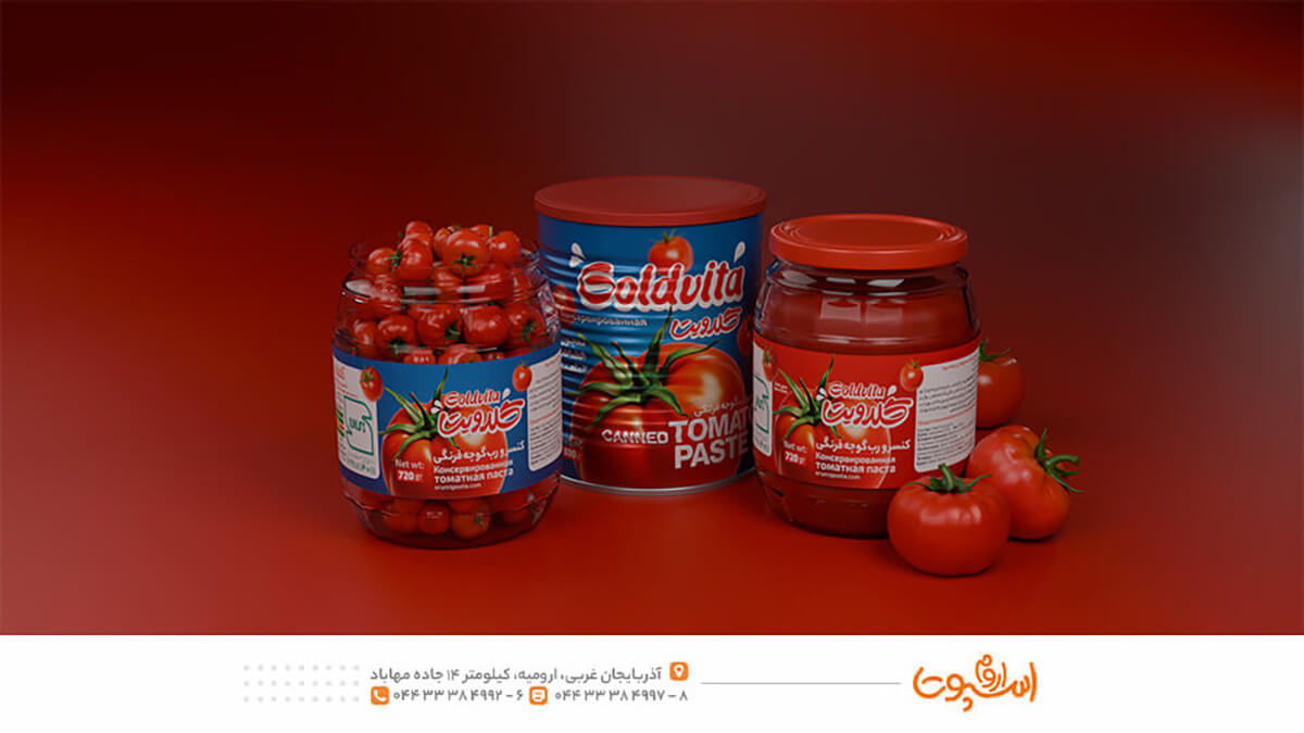 نگهداری رب گوجه فرنگی